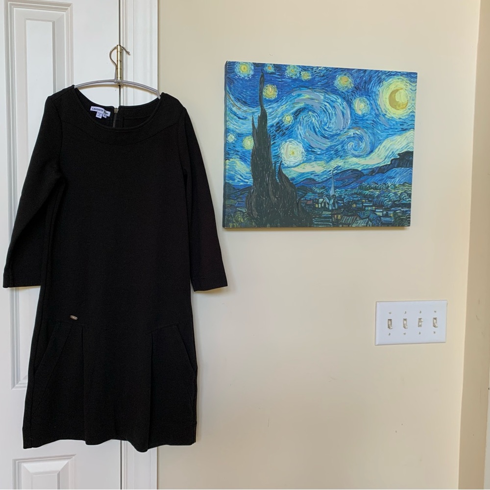 Lacoste 34 black dress
